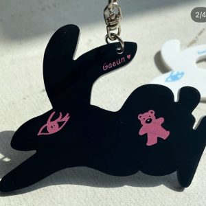 Screenshot Rabbit Keyring (Black)